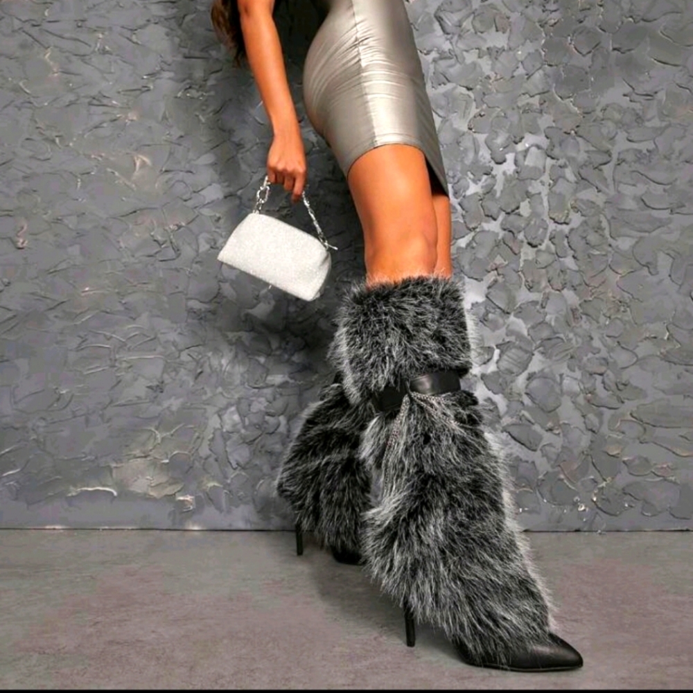 Faux Fur Boots